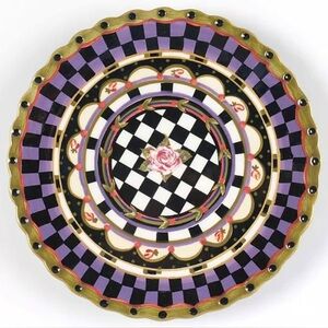 AMBER ROSE by NANETTE VACHER for AMBIANCE COLLECTION RARE SALAD PLATE